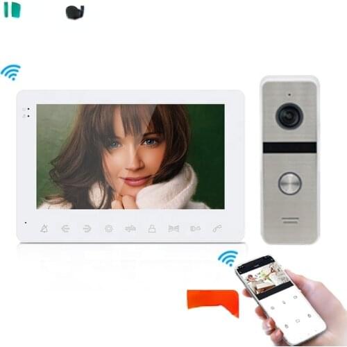 Home Apartemt Villa Intelligent 4wire Video Door Phone Tuya Intercom System