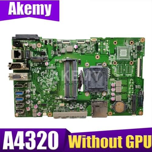 Akemy For ASUS A4320 Laotop Mainboard A4320-1B A4320 Motherboard Without GPU