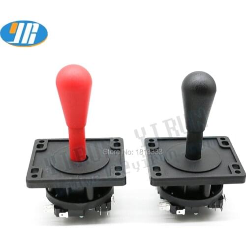 Durable Arcade Stick HAPP Style Joystick With Battop American Style Handle 3-terminal micro switch Square and round gate