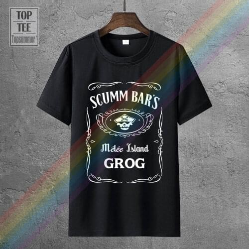 Scumm Bars Grog Tshirt Monkey Island Cocktail