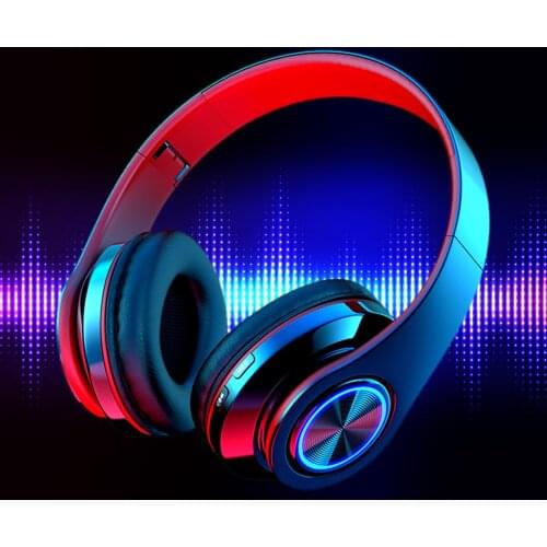 ANMONE Wireless Bluetooth Headphones Headset with Microphone BT 5.0 Earphone Wireless Stereo Bass Music Headband For Xiaomi 10