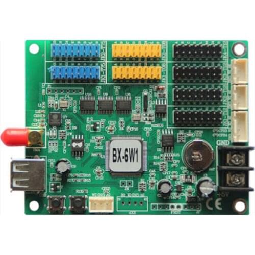BX-6W1(Replace BX-5A1&WIFI) wireless indoor semi-outdoor and outdoor led moving sign led scrolling sign controller