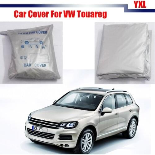 Cawanerl Full Car Sun Snow Rain Resistant Cover Anti UV Scratch Car Cover For Volkswagen Touareg