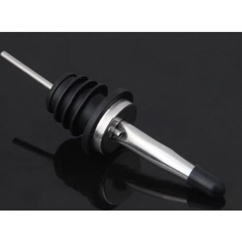 Whisky Liquor Wine Oil Bottle Pourer Stopper Pour Spout Dispenser with