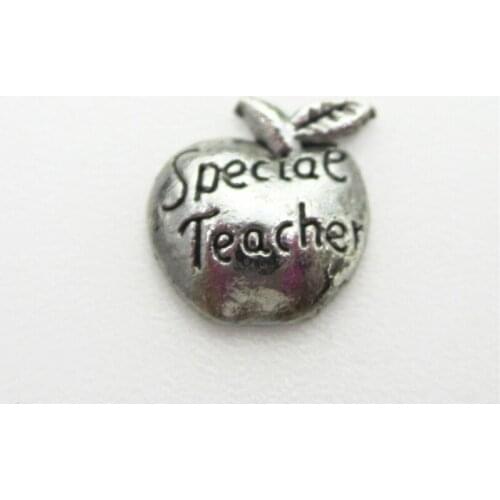 Hot selling 20pcs/lot Special Teacher floating charm living glass floating memory lockets diy jewelry charms