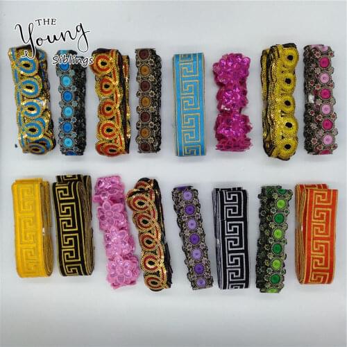 Fashion style 1pcs sell Iron on patch Embroidery Patch barcode Lace DIY Badges Clothing Sewing Accessories Supplies C5692-C5712