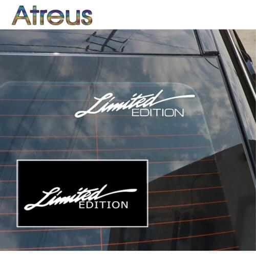 Car Sticker LIMITED EDITION Creative Vinyl Decal for Citroen C5 C4 C3 Skoda Rapid Octavia A7 A5 2 Fabia Kodiaq karoq Superb