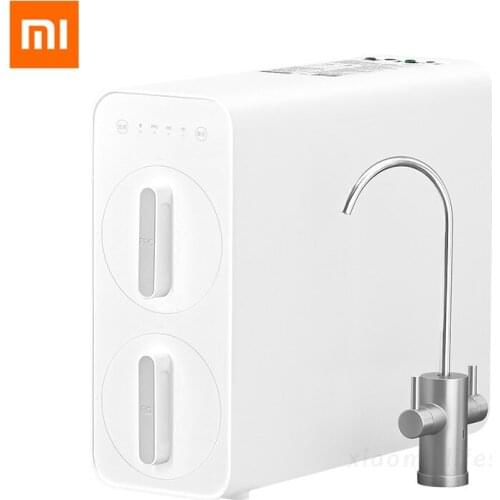 Xiaomi Water Purifier H600G 1.58L/min 6 Level Filter RO Reverse Osmosis Filtration Double Outlet Tap Kitchen Mijia APP Control