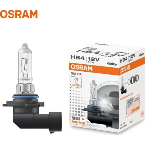 OSRAM HB4 9006 69006SUP Car Headlights Car Halogen Fog Lights 12V 65W + 30% Brightness Original Quality (Single)