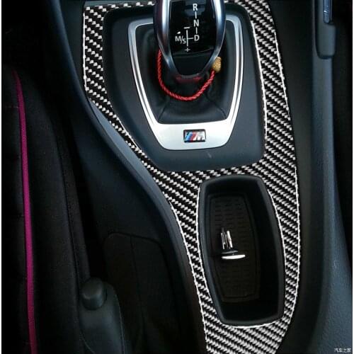 It Is Suitable For BMW Gear Large Panel Frame E84 Old X1(11-15) The Carbon Fiber Left Hand Drive