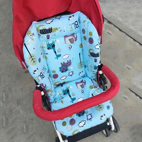 Newborn Baby Stroller Chair Cushion Cotton Star Print Baby Stroller High Chair Seat Cushion Liner Mat Pad Cover Protector 2021