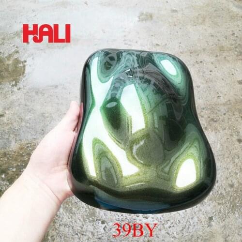 Sell chameleon pigment, colour changed pearlescent pigment,flip-flop powder,1lot=100gram 39BY blue/yellow, free shipping