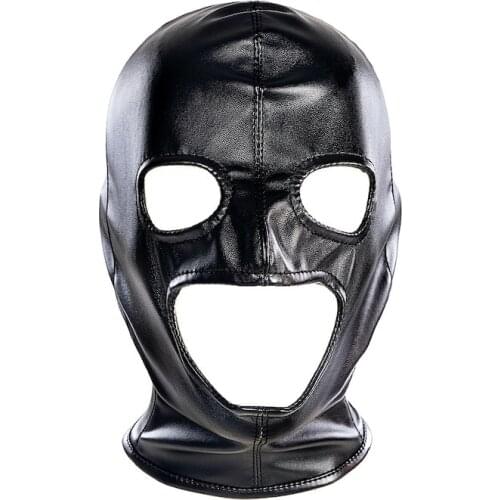 Adjustable Sex Hood Mask Blindfold Eye Mask Adult Game Sex Toys for couples Women