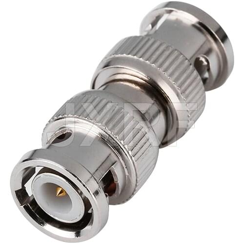 RF coaxial coax adapter BNC to BNC connector BNC male to BNC male Plug fast ship