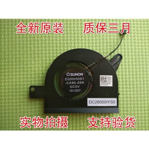 SUNON EG50050S1-CA90-S9A 09VK27 DC28000IYSL 5580 DC 5V Laptop Cooling Fan