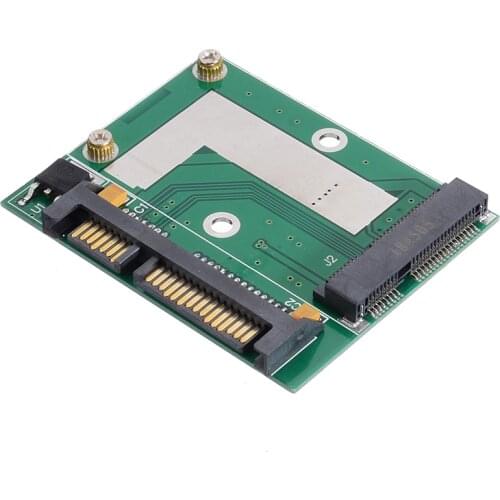 PCI-E MSATA SSD to 2.5'' SATA 6.0 Converter Adapter Card Module Board Professional Conversion Card For Laptop PC Accessories