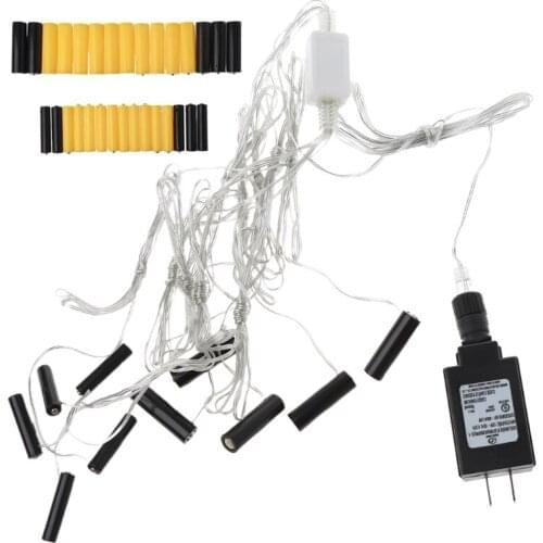 10in1 5AA+5AAA Battery Eliminator Power Supply Adapter Replace AA AAA Battery for Christmas LED Light Toy Walkie Talkie