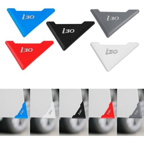 2 pcs/set Silicone Auto Care Bumper Crash Anti-Scratch Car Door Corner Cover Crash Protection Scratch Protector for Hyundai i30