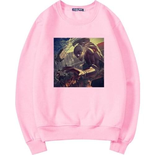 2021 Autumn Anime Attack on Titan Graphic Hoodied Women Fun Japanese Manga Long Sleeve Streetwear Harajuku Sweatshirt Female
