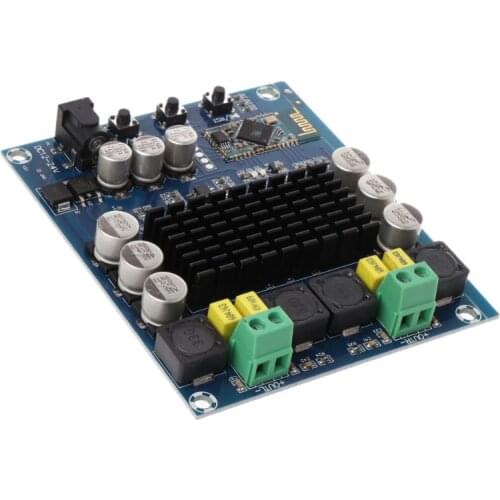 2x120W TPA3116D2 Dual Channel Stereo Bluetooth XH-M548 Digital Audio Receiver Amplifier Board Module T84C