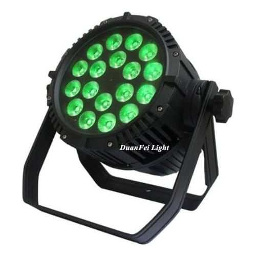 30lot stage par outdoor led wash lyre ip65 led par lights 18x18 rgbwa uv 6in1 led par waterproof dj par