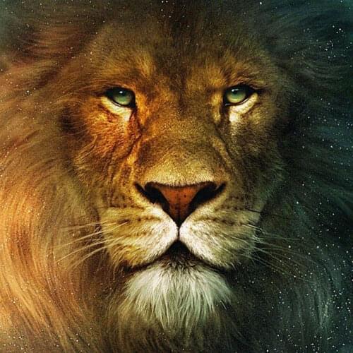 5D DIY Diamond Painting Animal Lion Full Drill Mosaic Embroidery Cross Stitch Handmade Crystal Art Room Wall Decor Craft