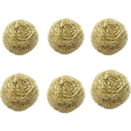 Promotion! 6 Packs Solder Tip Cleaning Brass Wire Replacement Cleaning Copper Wire for Soldering Station Tip Cleaner