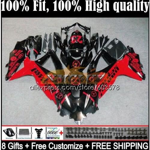 Injection For SUZUKI GSXR 750 600 CC GSXR-600 K8 08 6CL.40 GSXR750 GSXR600 08 09 10 GSXR-750 2008 2009 2010 Fairing sale red