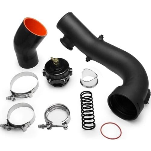 50MM BOV Air Intake Turbo Charge Hard Pipe Kit for -BMW N54 E88 E90 E92 135I 335I Promotion