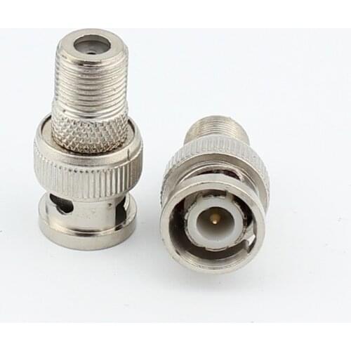 F type to BNC connector F-type Female to Q9 BNC connector 1pcs