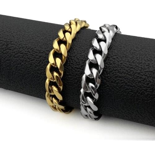 Fashion titanium steel six-sided magic chain mens stainless steel simple wild bracelet jewelry hot sale