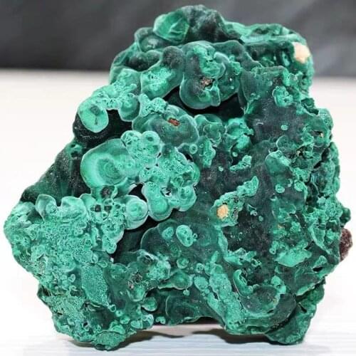 Natural Green Malachite Stone rough Crystal Clastic Rock Cube Collectible Minerals Specimen for Home Decor