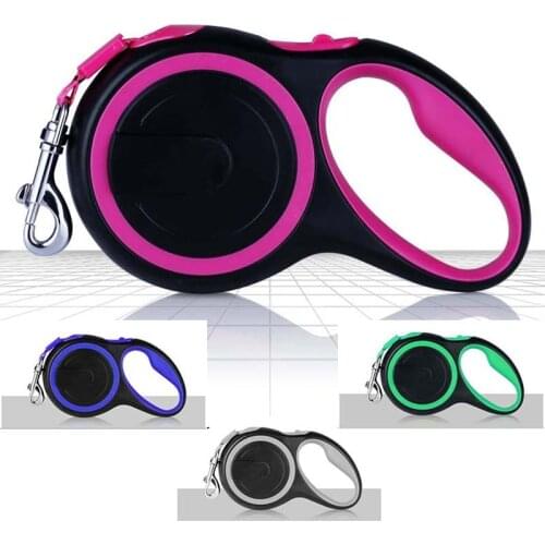 Nylon Retractable Dog Leash Rope Automatic Pet Traction Rope Belt For Small Medium Large Dog Cat Leashes Pet Supplies