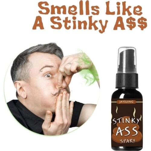 Novelty Funny Toys Smelly Fart Spray Prank Safe Liquid Fart Gag Prank Halloween Joke Spray Can Stink Bomb Smelly Stinky Gas Crap