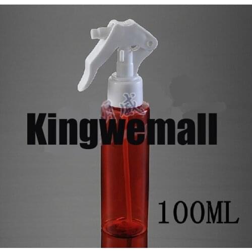 Wholesale retail 100CC NEW Perfume Atomizer Sprayer Spray Bottles Red Small Empty Spray Bottle 100ML