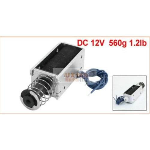 Open DC ic burning electromechanical magnet HIO-0946S-12C08 game machine textile machine car door lock DC 12V 18W