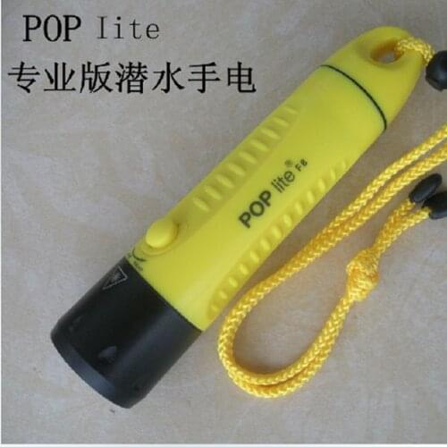 F8 Rechargeable diving flashlight with LED1000 lumens T6 AND PARTS