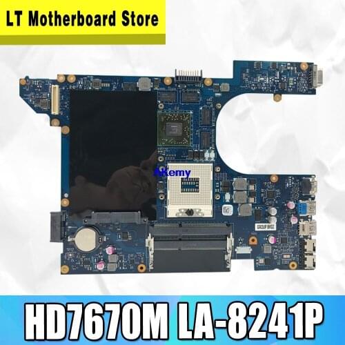 QCL00 LA-8241P motherboard CN-06D5DG 06D5DG 6D5DG For DELL Inspiron 15R 5520 7520 laptop motherboard HD7670M For DELL 5520
