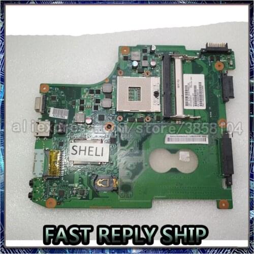 SHELI For TOSHIBA C600 C640 C645 Motherboard HM55 6050A2357501-MB-A02 V000238010