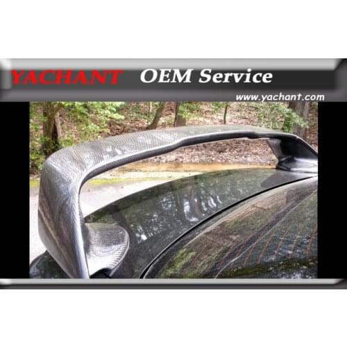 Car-Styling FRP Fiber Glass Rear Spoiler Fit For 2008-2017 Lancer Evolution EVO X 10 OEM Style Trunk Spoiler Wing