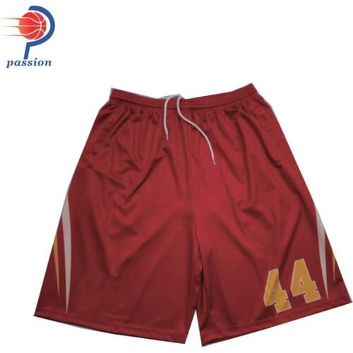 Custom dye sublimated lacrosse short for team group