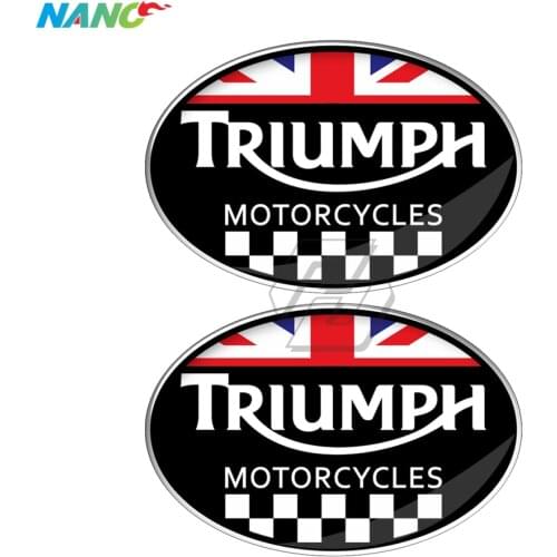 3D Motorcycle Union Jack Sticker Case for Triumph Daytona 675R Tiger 800 XC Explorer