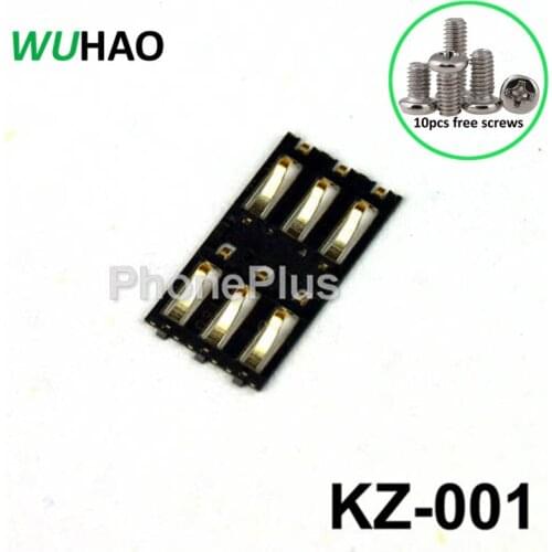 For Sony Xperia C3 S55T S55U D2533 SIM Card Tray Slot Holder Socket Connector Plug Repair part