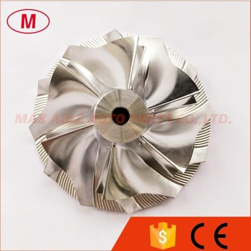 GT3582 451644-0005 61.33/82.00mm 6+6 blades Turbocharger aluminum 2618/milling/billet compressor wheel for racing