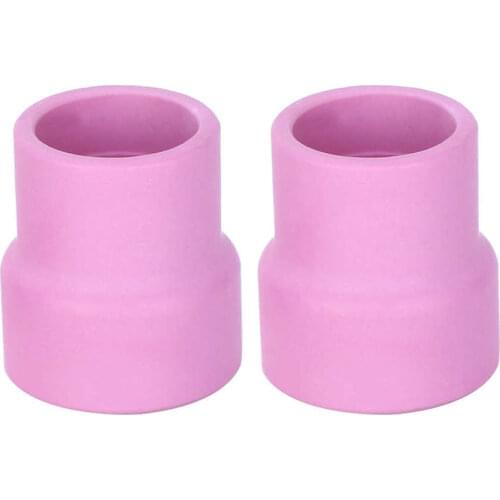 Ceramic Welding Beakers 2 pieces 2.4 mm High Temperature Ceramic Welding Beakers Replacement Accessories