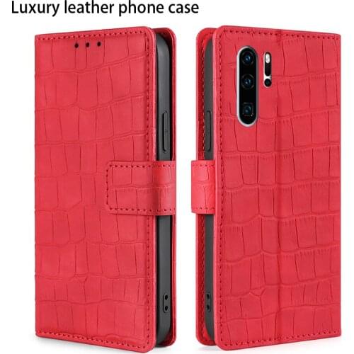 Leather case For Huawei P30 Pro 6.47 Flip Cover Coque Card Slots Magnetic Wallet Cards Stand P30 Pro Retro PU luxury