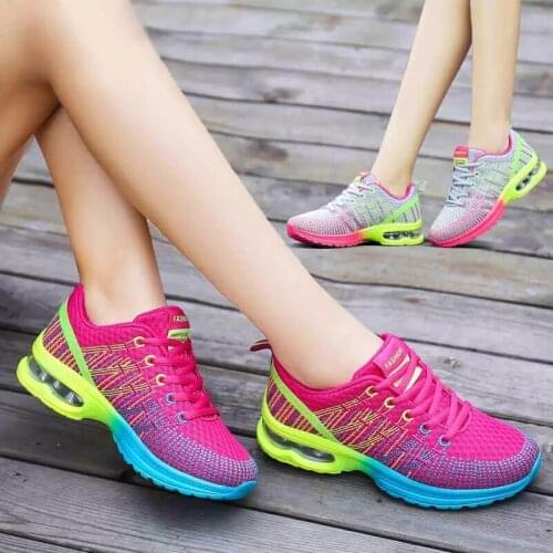 Platform Sneakers Shoes Breathable Casual Shoes Woman Fashion Height Increasing Ladies Shoes Plus Size 35-42 2020