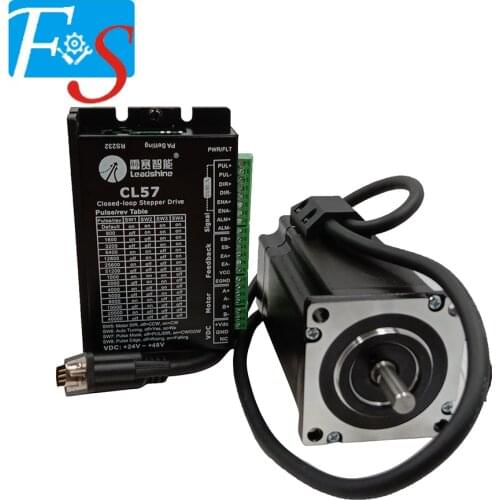 Leadshine NEMA 24 2 phase 3N.m closed loop stepper motor 60CME30X+ CL57 losed Loop Servo Driver CNC controller kit for 3D Prin