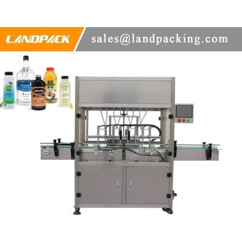 Self-Flowing Type Liquid Filling Machine For Water Juice Ect