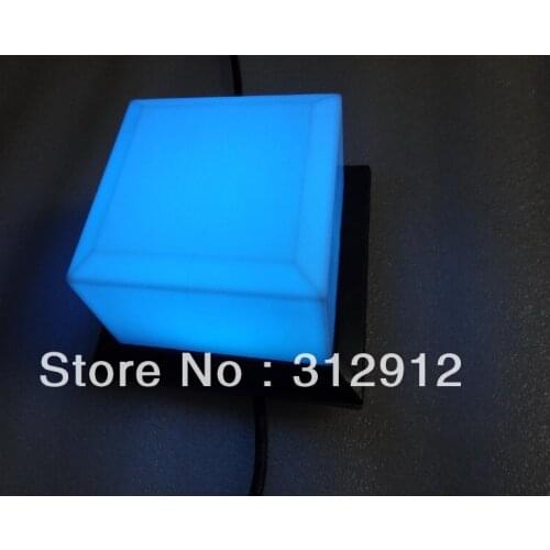 DC12V WS2811 square type pixel module,6pcs 5050 SMD rgb led inside,1.44W,100mm*100mm,milky cover